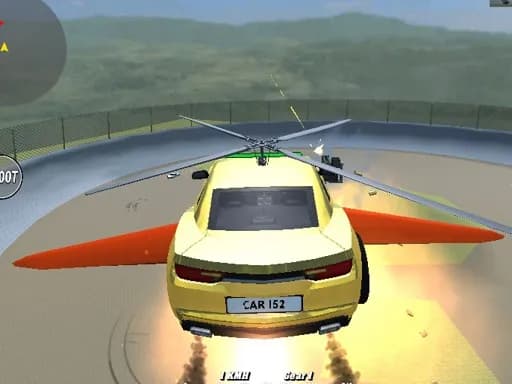 Supra Çarpışma Ateşli Uçan Arabalar
