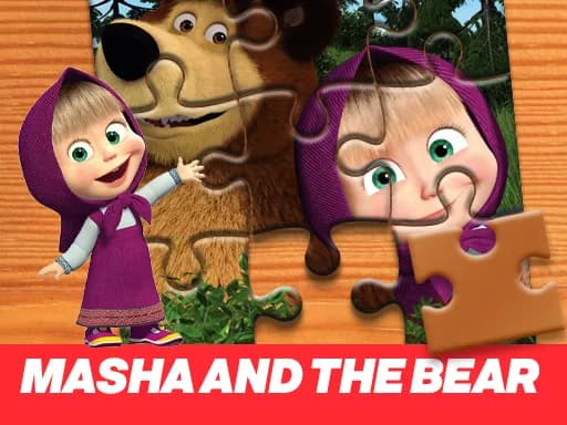 Masha ve Ayı Yapboz Bulmacası