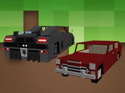 Minecraft Arabaları Yapboz