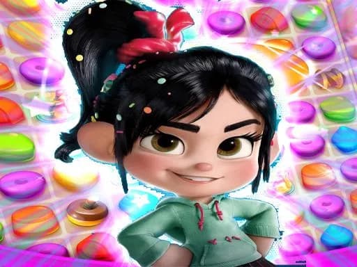 Vanellope Von Schweetz Eşleştirme 3 Bulmaca