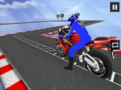 Motor Bisiklet Akrobasi Gökyüzü 2020