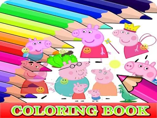 Peppa Pig Boyama Kitabı