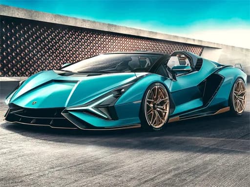 Lamborghini Sian Roadster Bulmacası