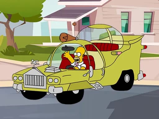 Simpsonlar Araba Yapbozu