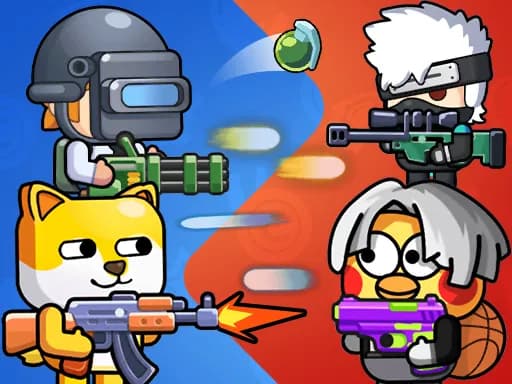 Parti Oyunları Mini Shooter Savaşı