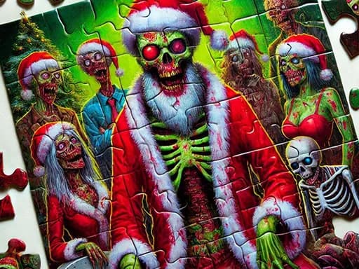 Zombi Noel Yapbozu: Korku Hayranları İçin Tatil Eğlencesi