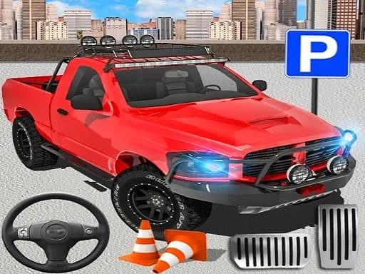 SUV Araba Şehir Park Etme Simülatörü