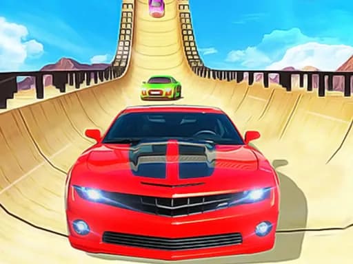 Araba Akrobasi Yeni Mega Ramp Araba Yarışı Oyunu