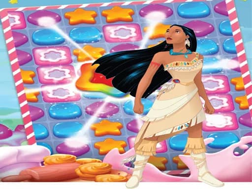 Pocahontas Tatlı Eşleştirme Oyununu Oyna