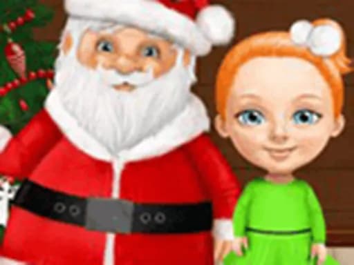 Tatlı Bebek Kız Noel - Eğlenceli Tatil