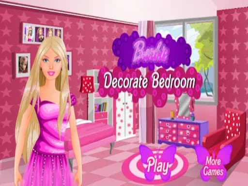 Barbie Yatak Odasını Dekore Et