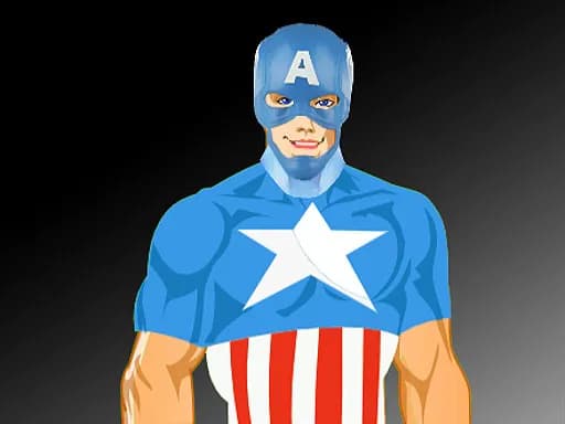 Kaptan Amerika Kostüm Giydirme