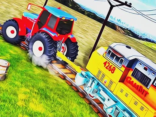 Traktör Tren Çekme 2022 3D