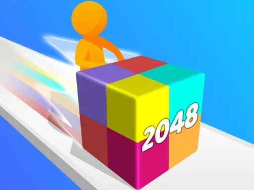 Geometri Yığını 2048 Koşusu