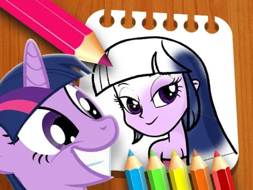 Equestria Girls Boyama Kitabı