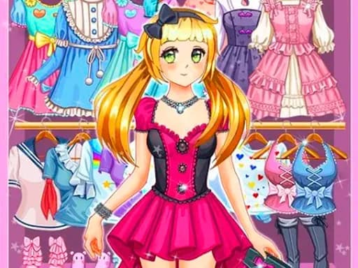 Anime Kawaii Kıyafet Giydirme