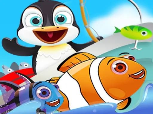 Çocuklar İçin Balık Oyunları | Trawl Penguin Oyunları