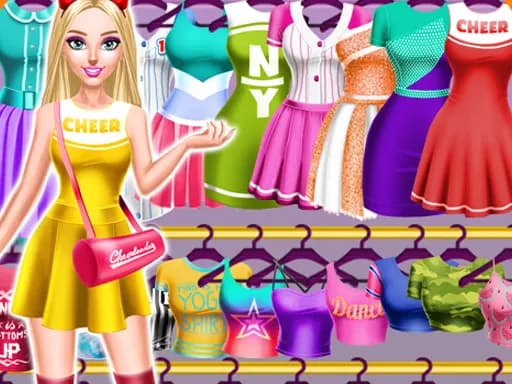 Cheerleader Magazine Elbise ve Makyaj Oyunu