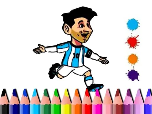 BTS Messi Boyama Kitabı
