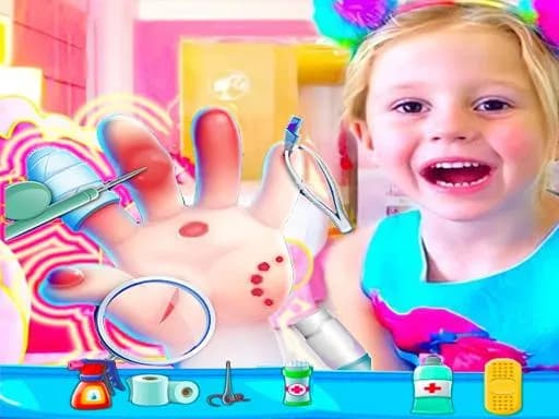 Nastya El Doktoru Eğlenceli Oyunlar Kızlar İçin Çevrimiçi