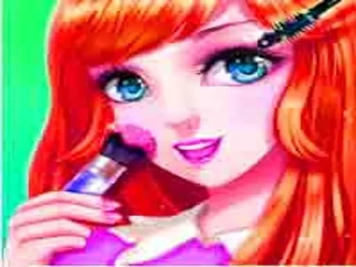 Anime Kızlar Moda Makyajı-yeni