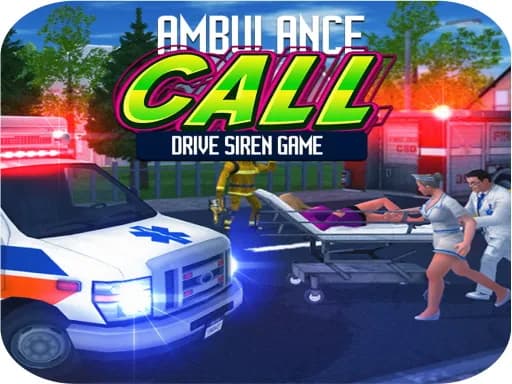 Ambulans Çağrısı Sürüş Sireni Oyunu