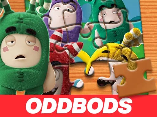 Oddbods Yapboz Bulmacası