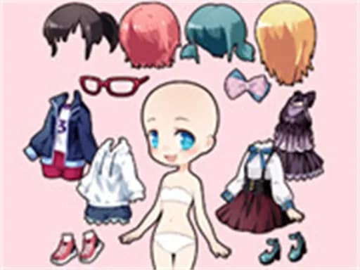 Chibi Anime Prenses Bebek