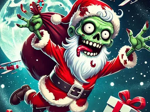 Flappy Zombie Santa Noel Oyunu