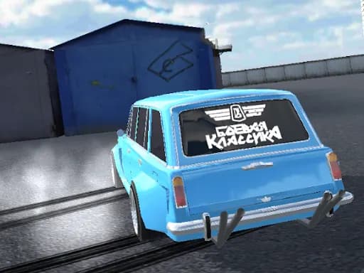 Lada Rus Araba Drift