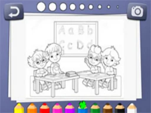 Çocuklar İçin Boyama Kitabı